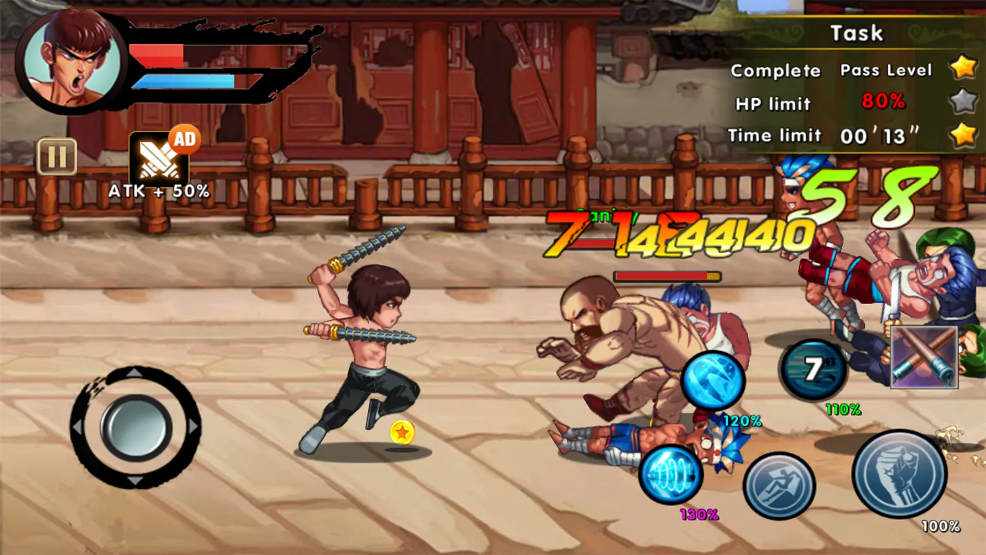 Kung Fu Attack: Final Fight | Indus Appstore | Screenshot