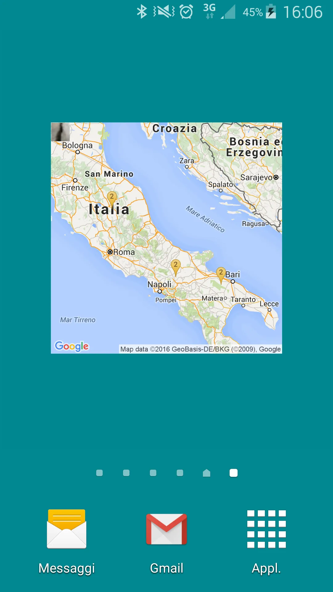 Terremoti Italia | Indus Appstore | Screenshot