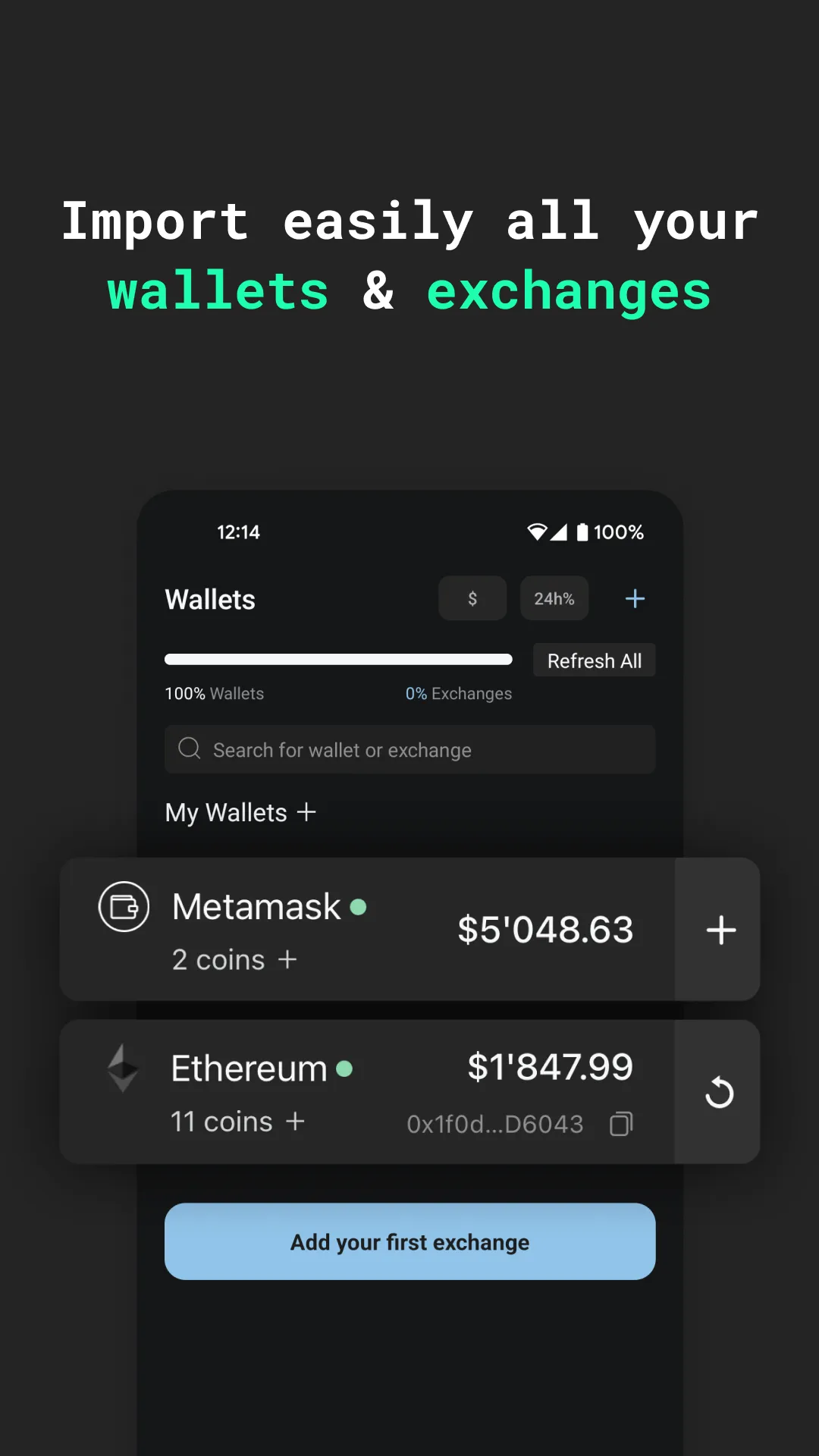 Accointing by Glassnode | Indus Appstore | Screenshot