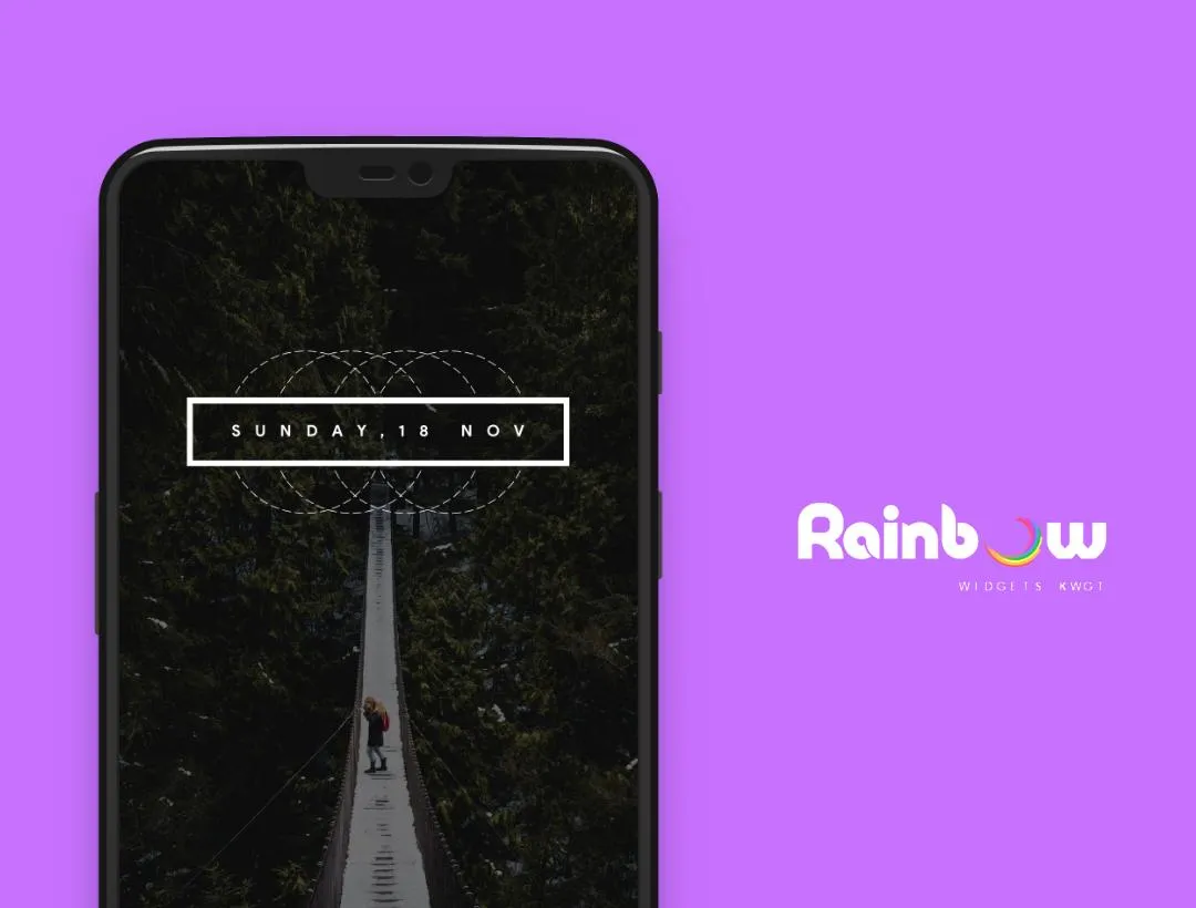 Rainbow Kwgt | Indus Appstore | Screenshot