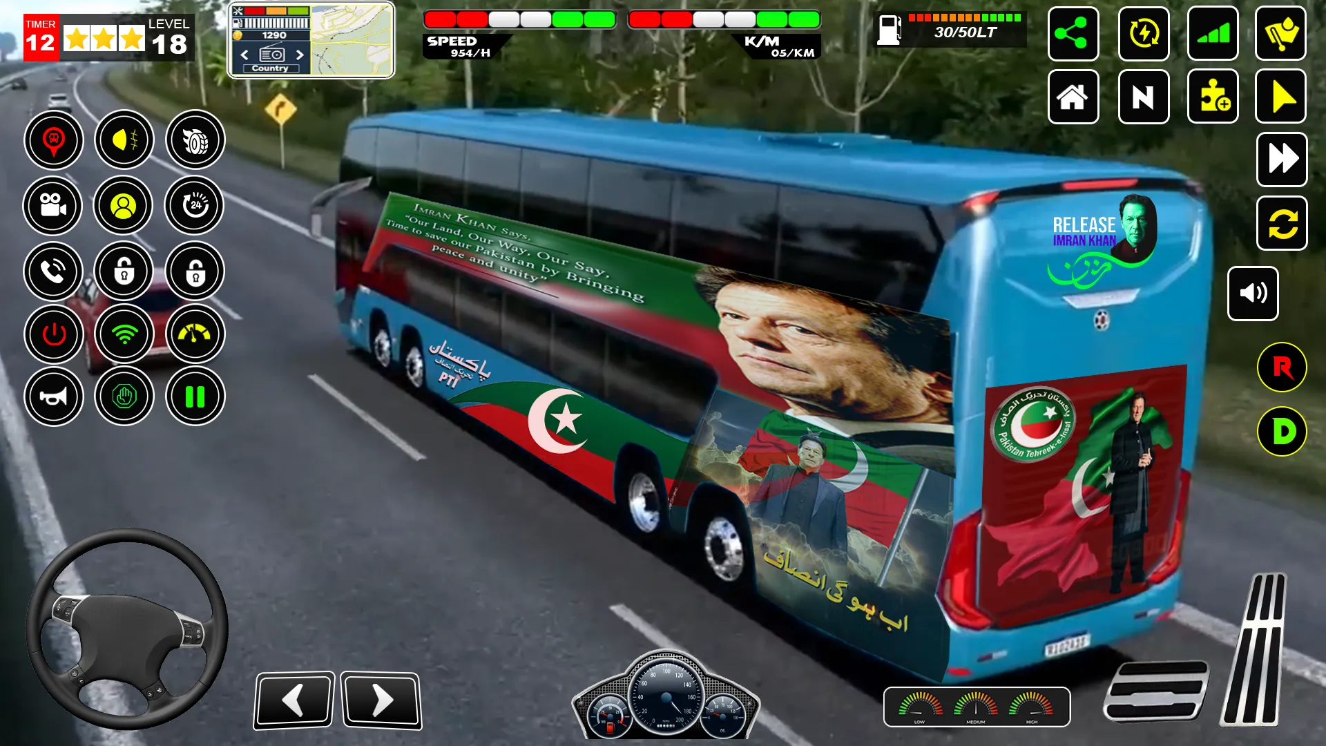 Imran Khan Election Bus Game | Indus Appstore | Screenshot