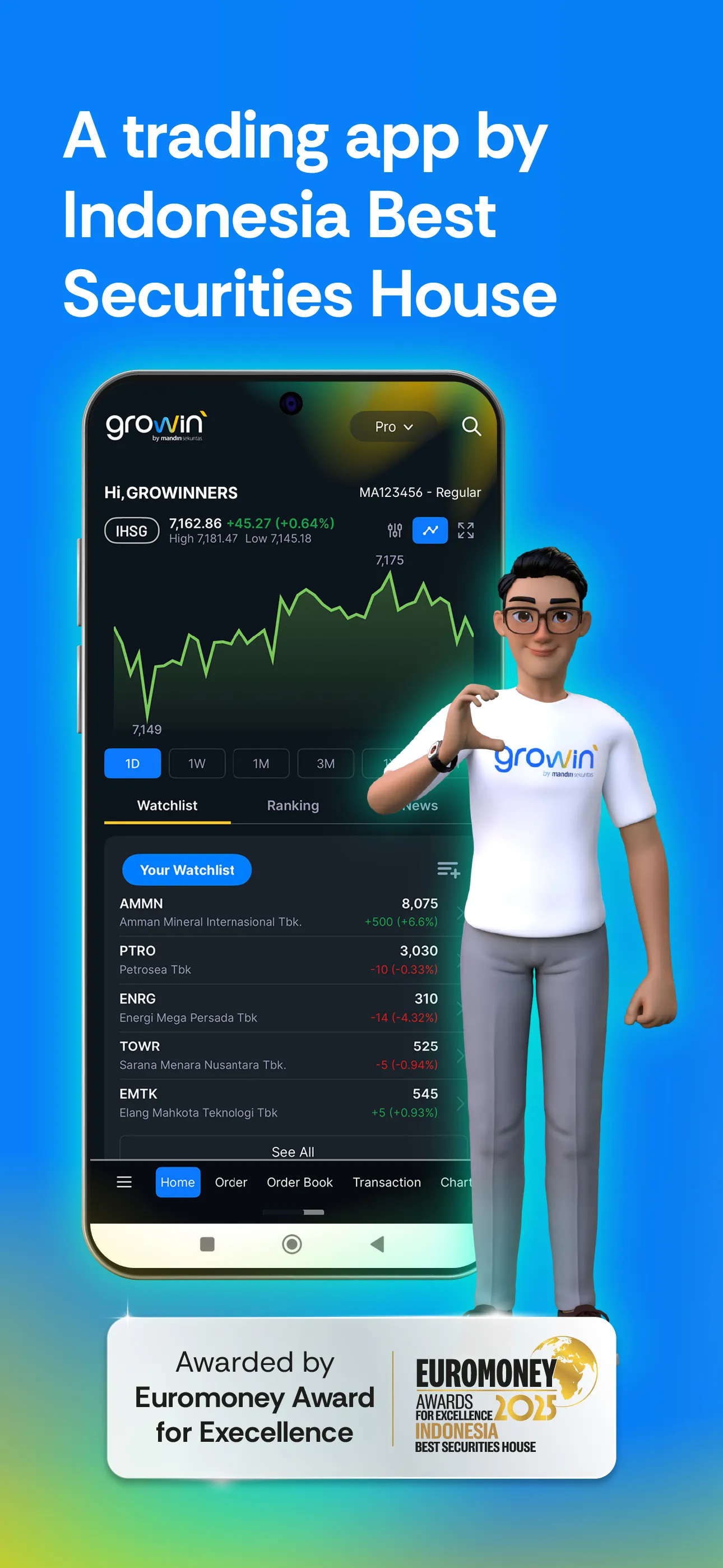 Growin' - Invest & Trade | Indus Appstore | Screenshot