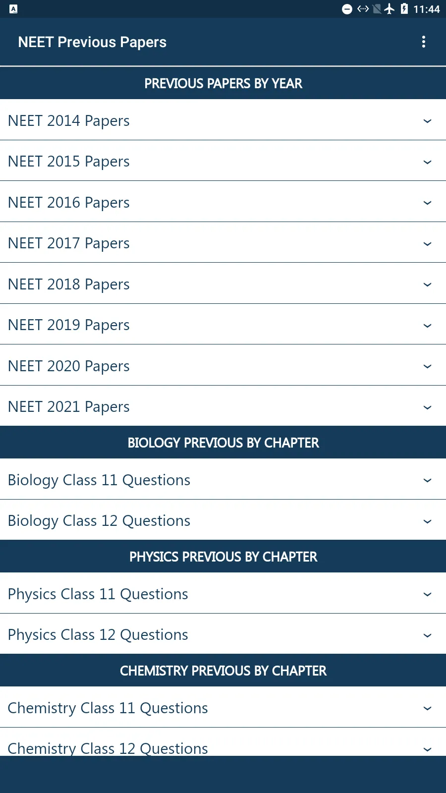 NEET Practice Papers | Indus Appstore | Screenshot