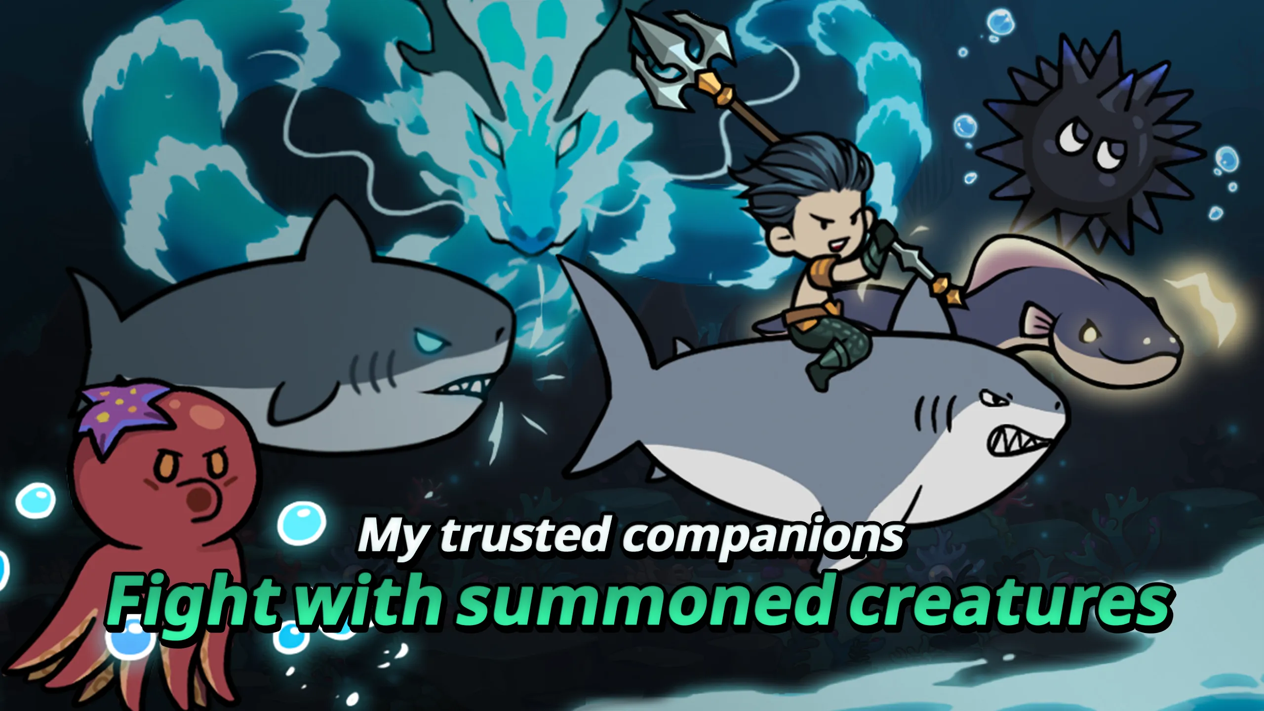 Raising Poseidon: Idle RPG | Indus Appstore | Screenshot