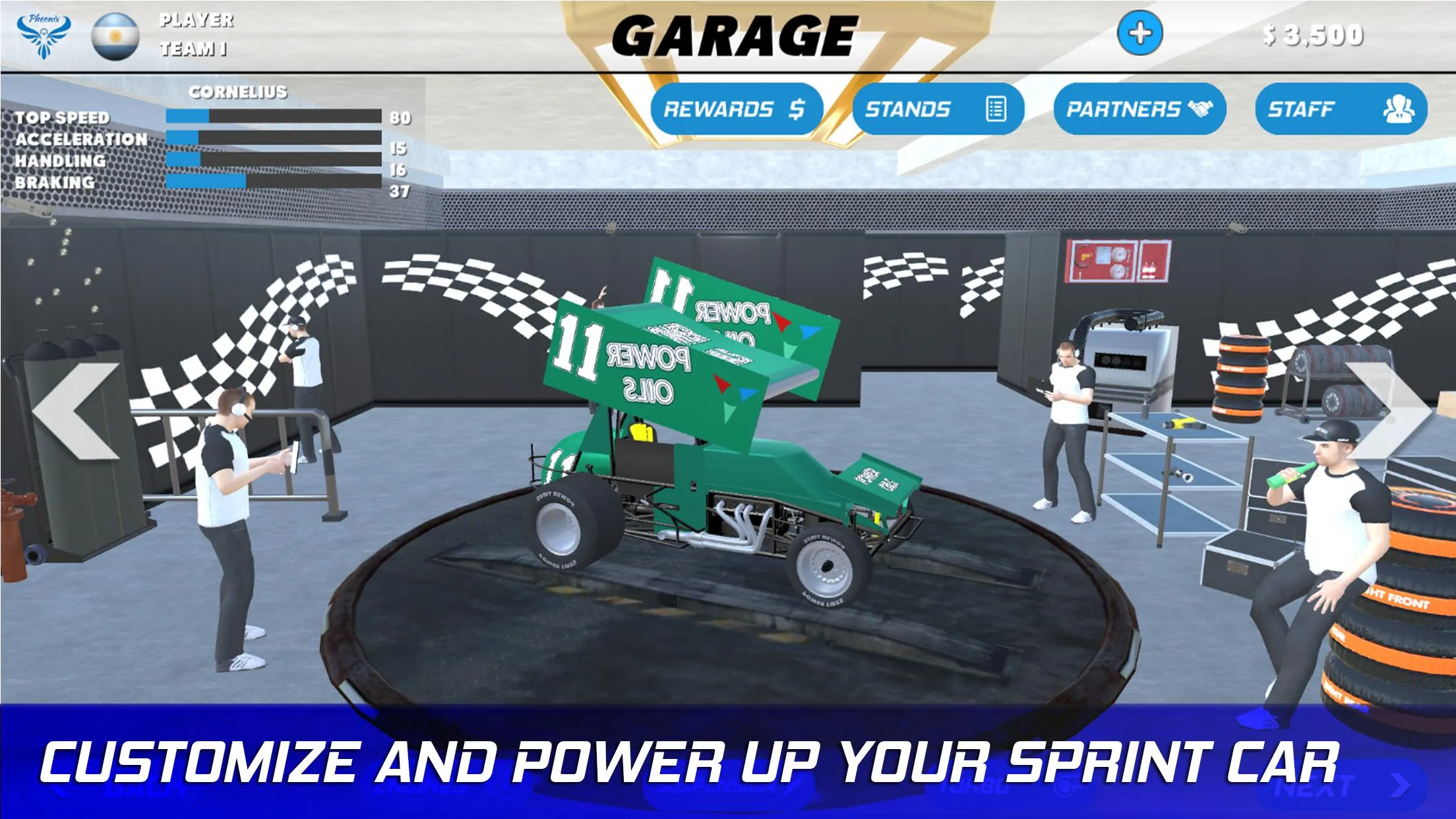 Outlaws Racing - Sprint Cars | Indus Appstore | Screenshot