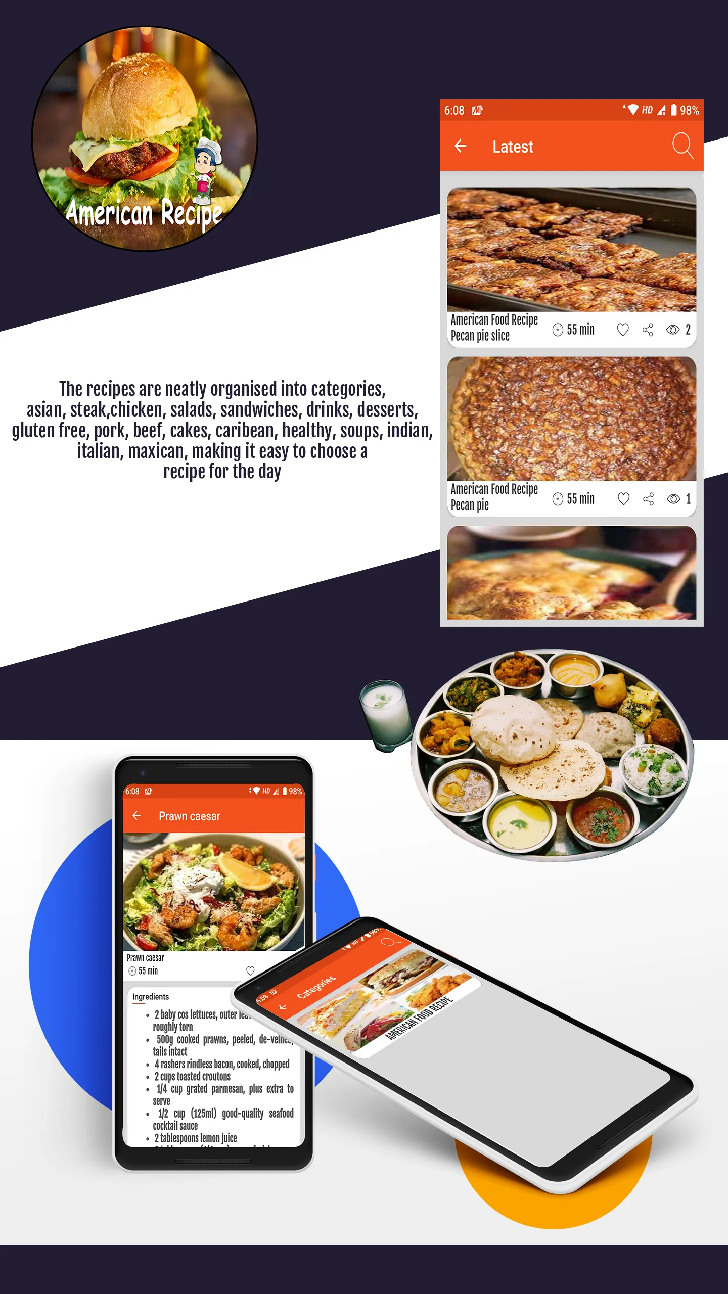 American Recipes | Indus Appstore | Screenshot