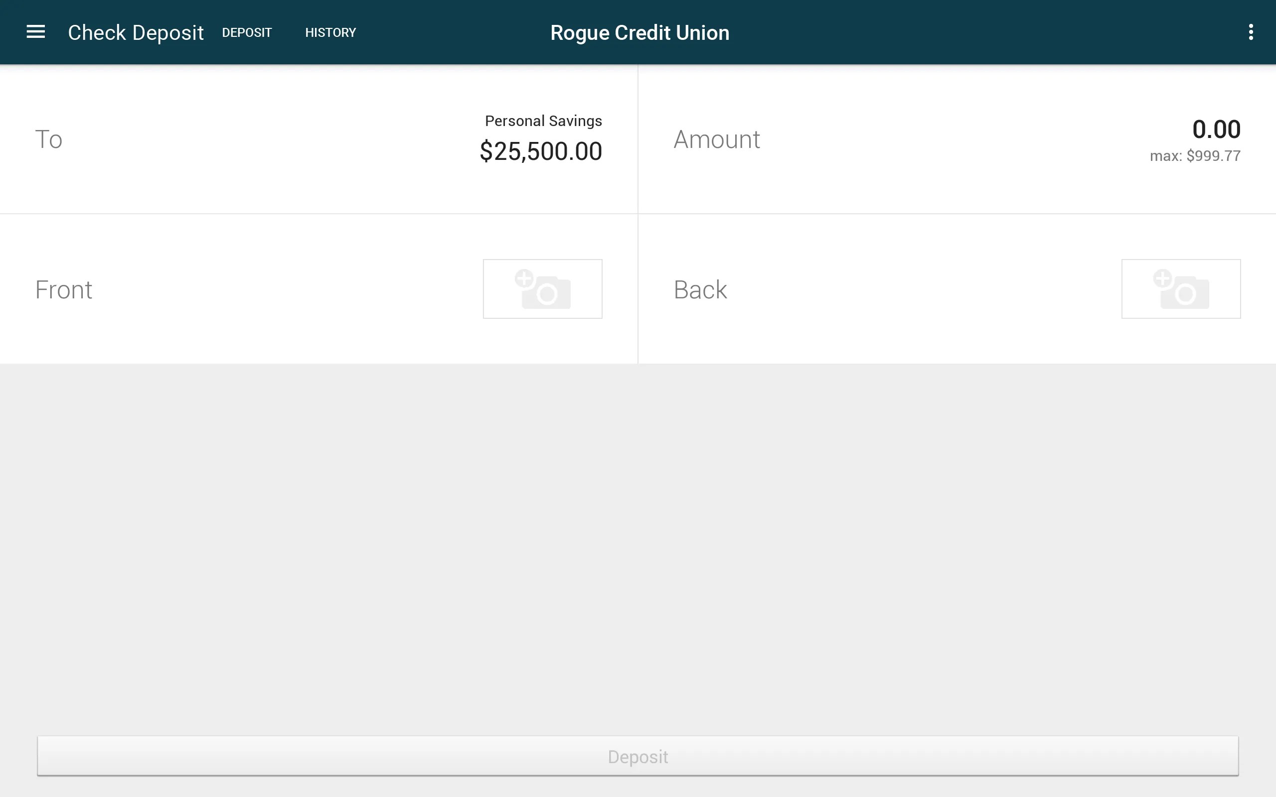 Rogue Credit Union | Indus Appstore | Screenshot