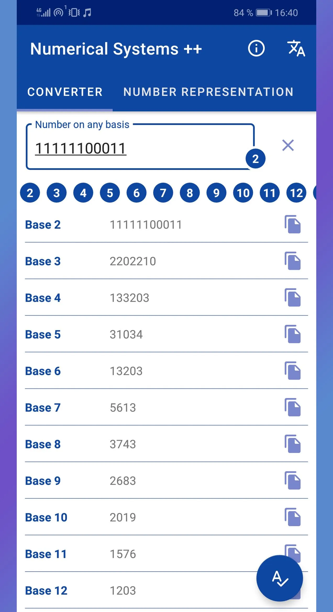 Numerical Systems + ASCII | Indus Appstore | Screenshot