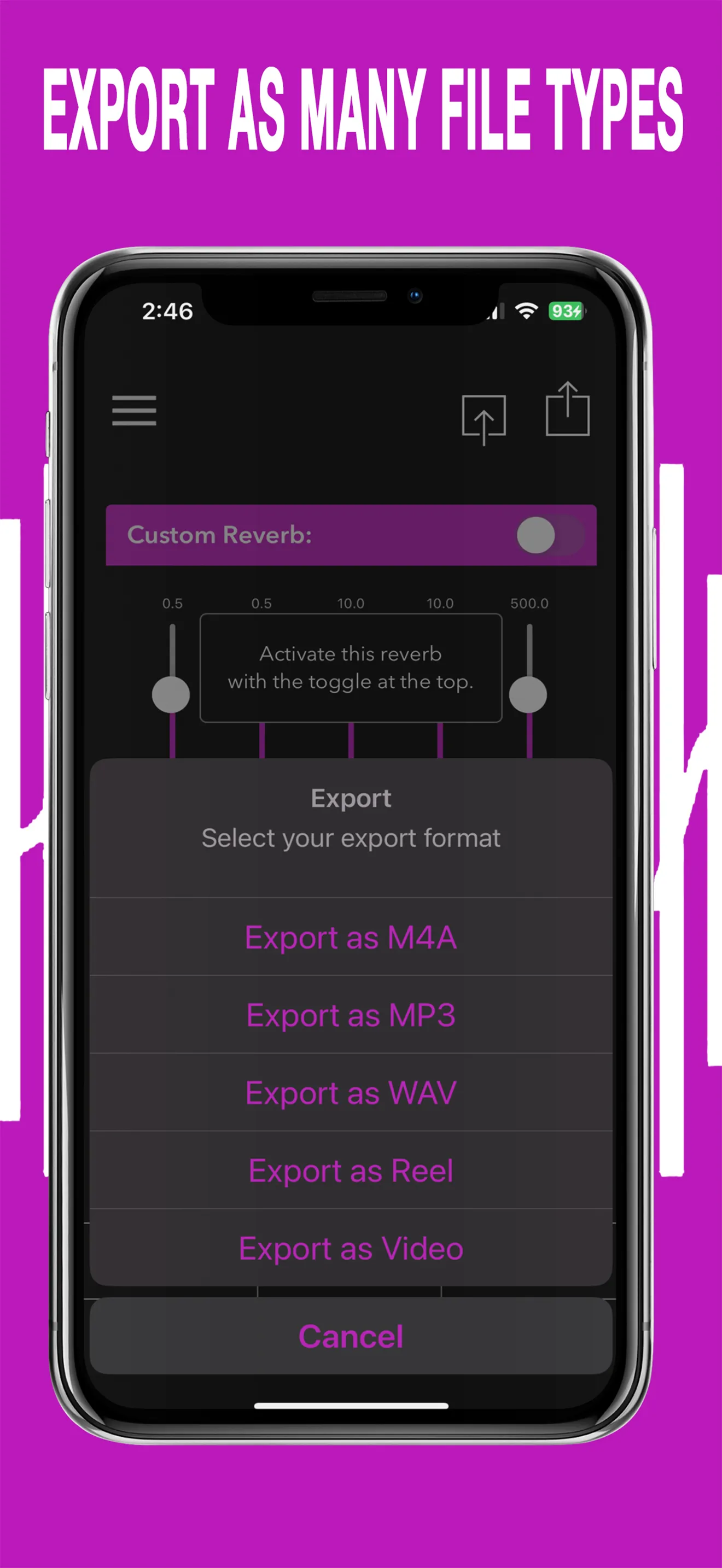 AudioVerb: Add Reverb to Audio | Indus Appstore | Screenshot