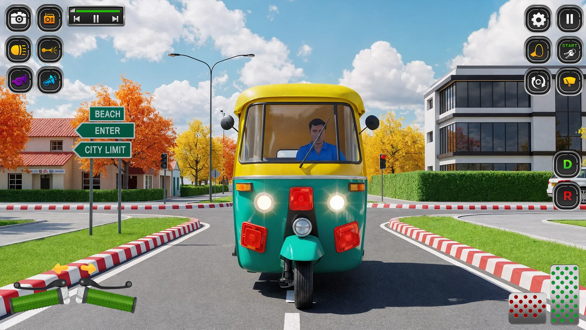 City Tuk Tuk Rickshaw Game 3D | Indus Appstore | Screenshot
