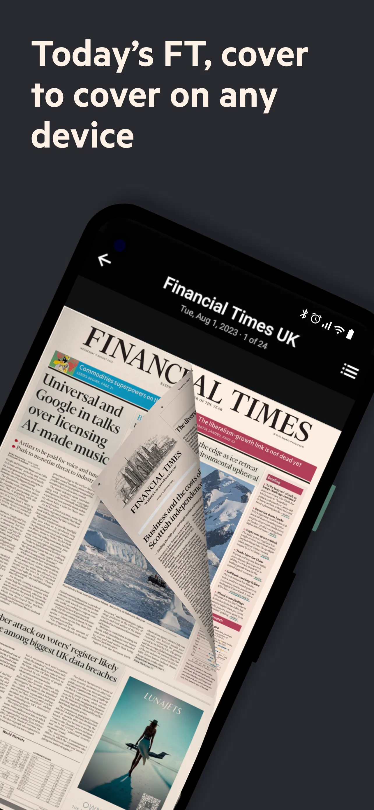 FT Digital Edition | Indus Appstore | Screenshot