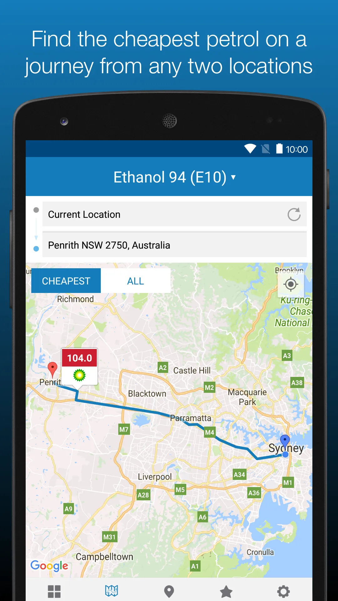 NSW FuelCheck | Indus Appstore | Screenshot