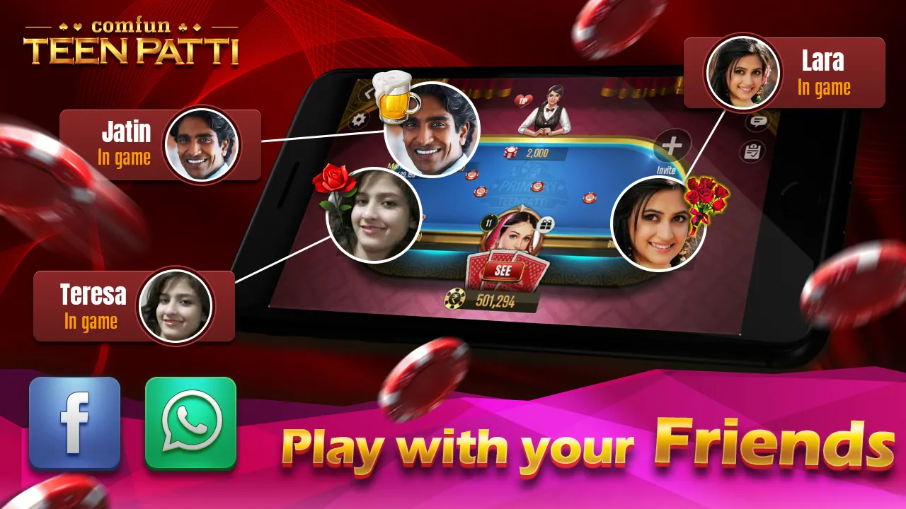 Teen Patti Comfun Card Online | Indus Appstore | Screenshot