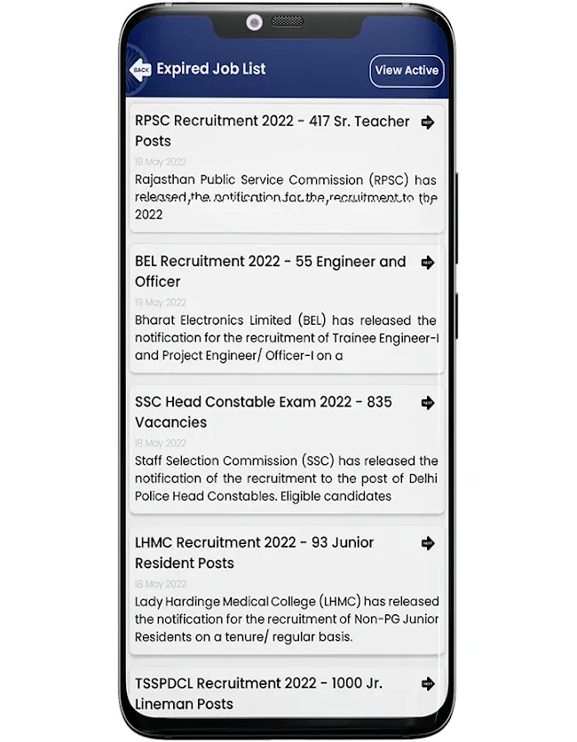 Government Jobs Exams,Results | Indus Appstore | Screenshot