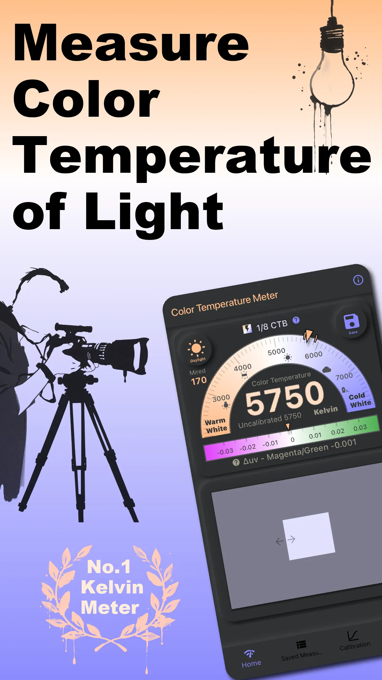 White Balance Kelvin Meter | Indus Appstore | Screenshot