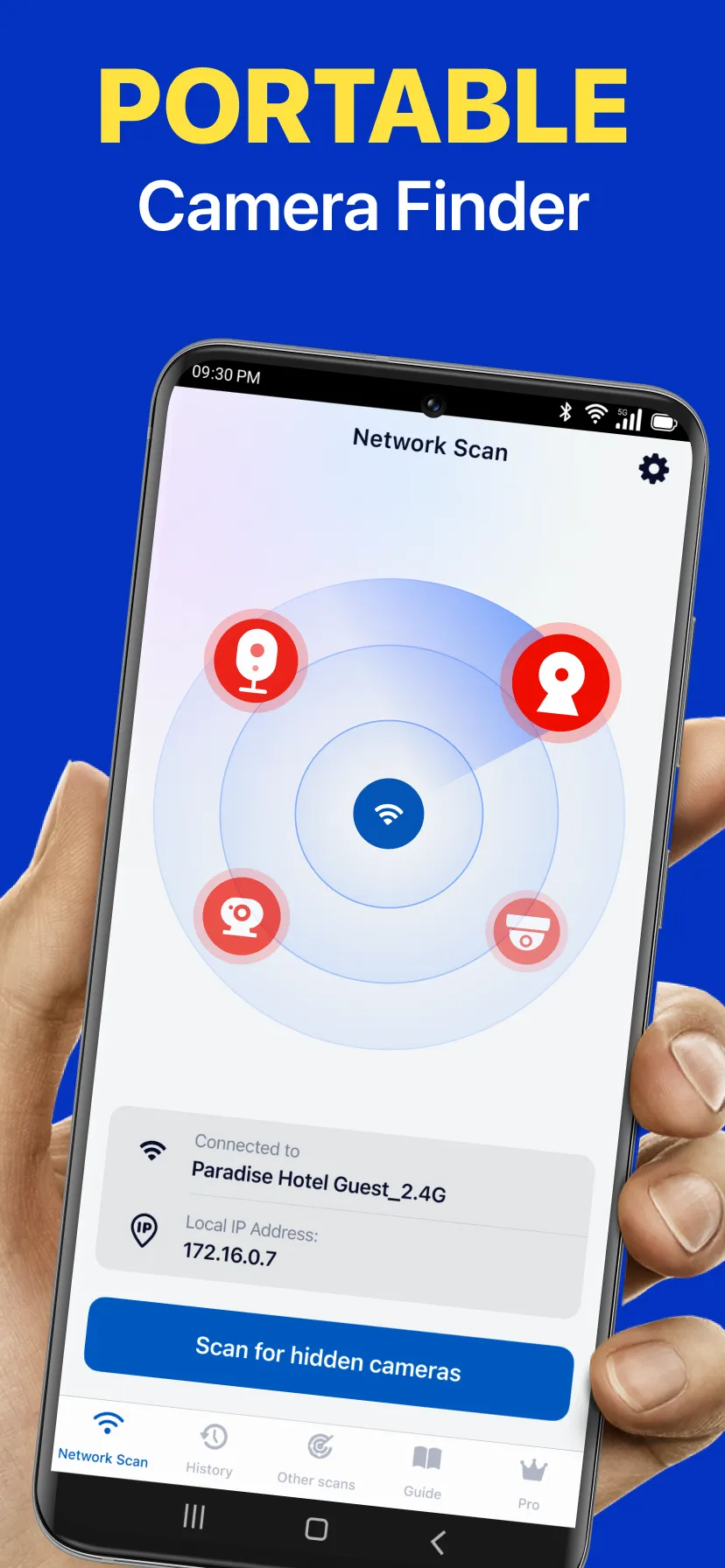 Hidden Camera Detector FindSpy | Indus Appstore | Screenshot