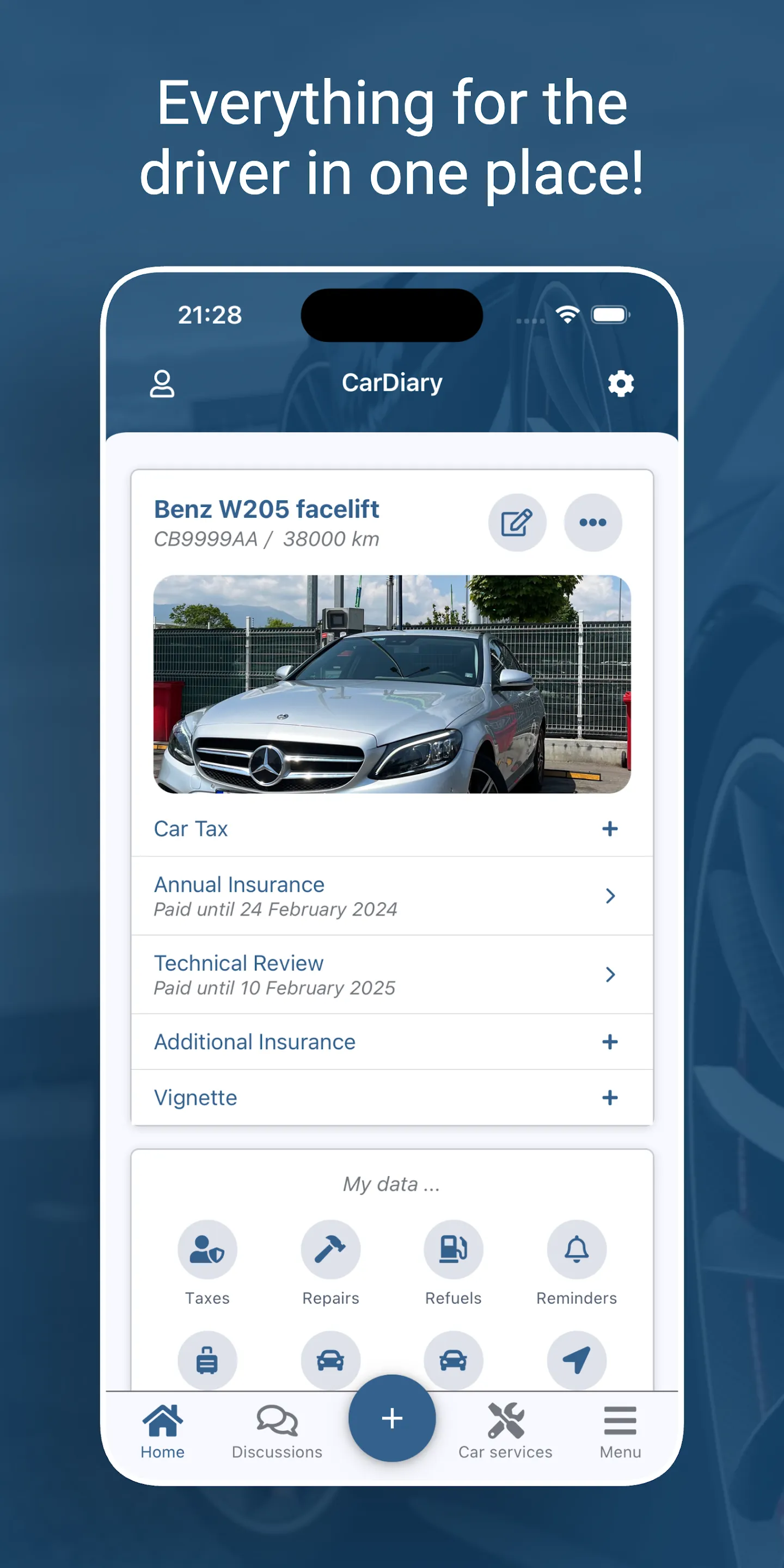 CarDiary - Vehicle management | Indus Appstore | Screenshot