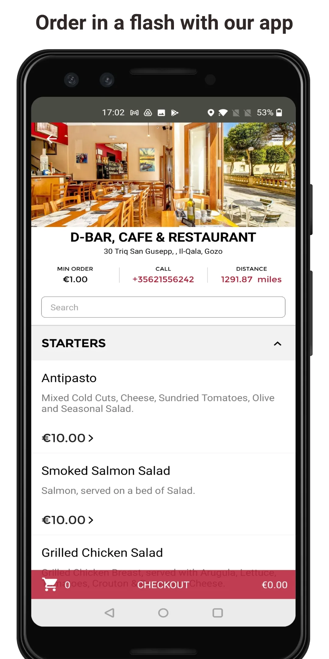 D-BAR, CAFE & RESTAURANT | Indus Appstore | Screenshot