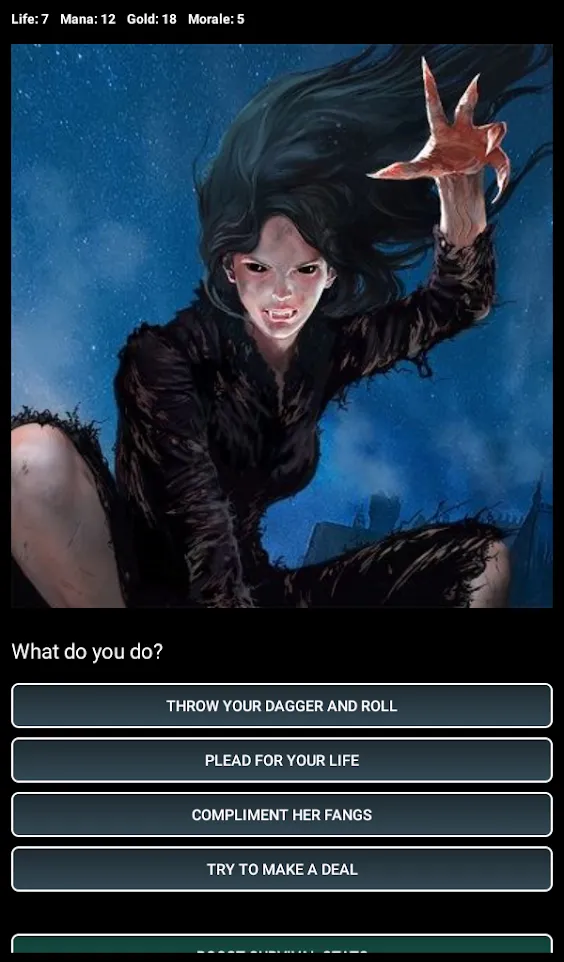 D&D Style RPG (Choices Game) | Indus Appstore | Screenshot