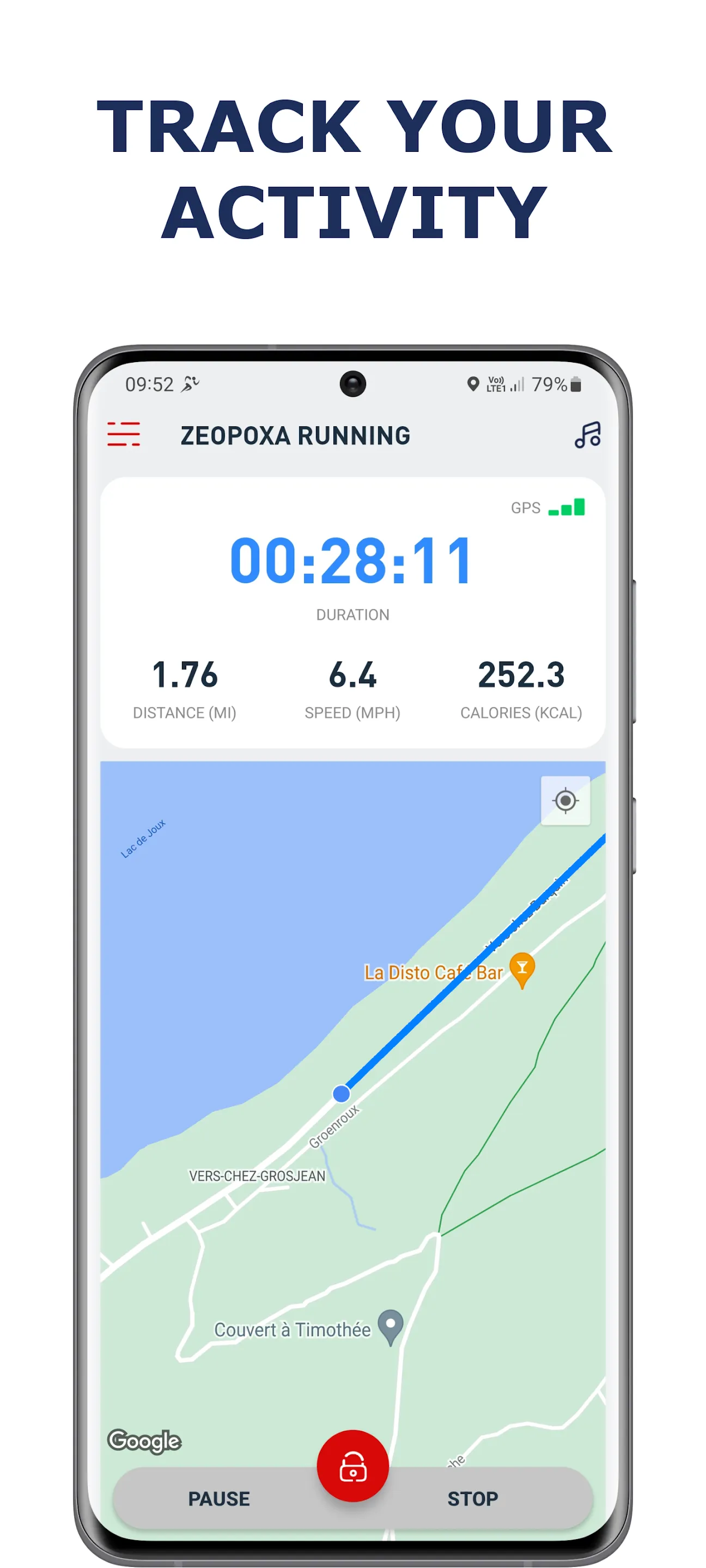 Running & Jogging, Run tracker | Indus Appstore | Screenshot