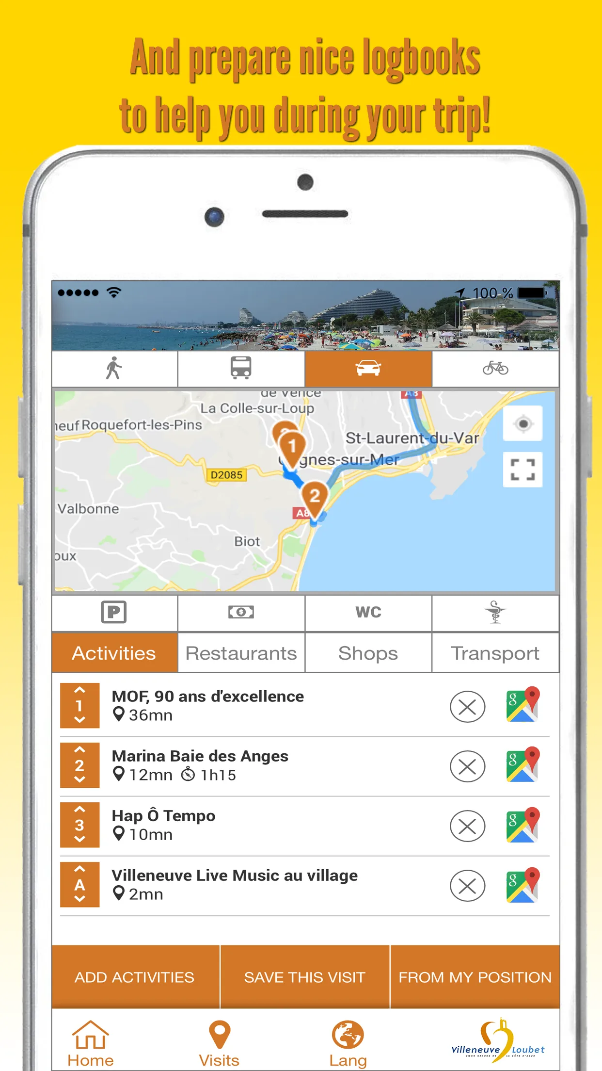 MyVizito Villeneuve Tourism | Indus Appstore | Screenshot