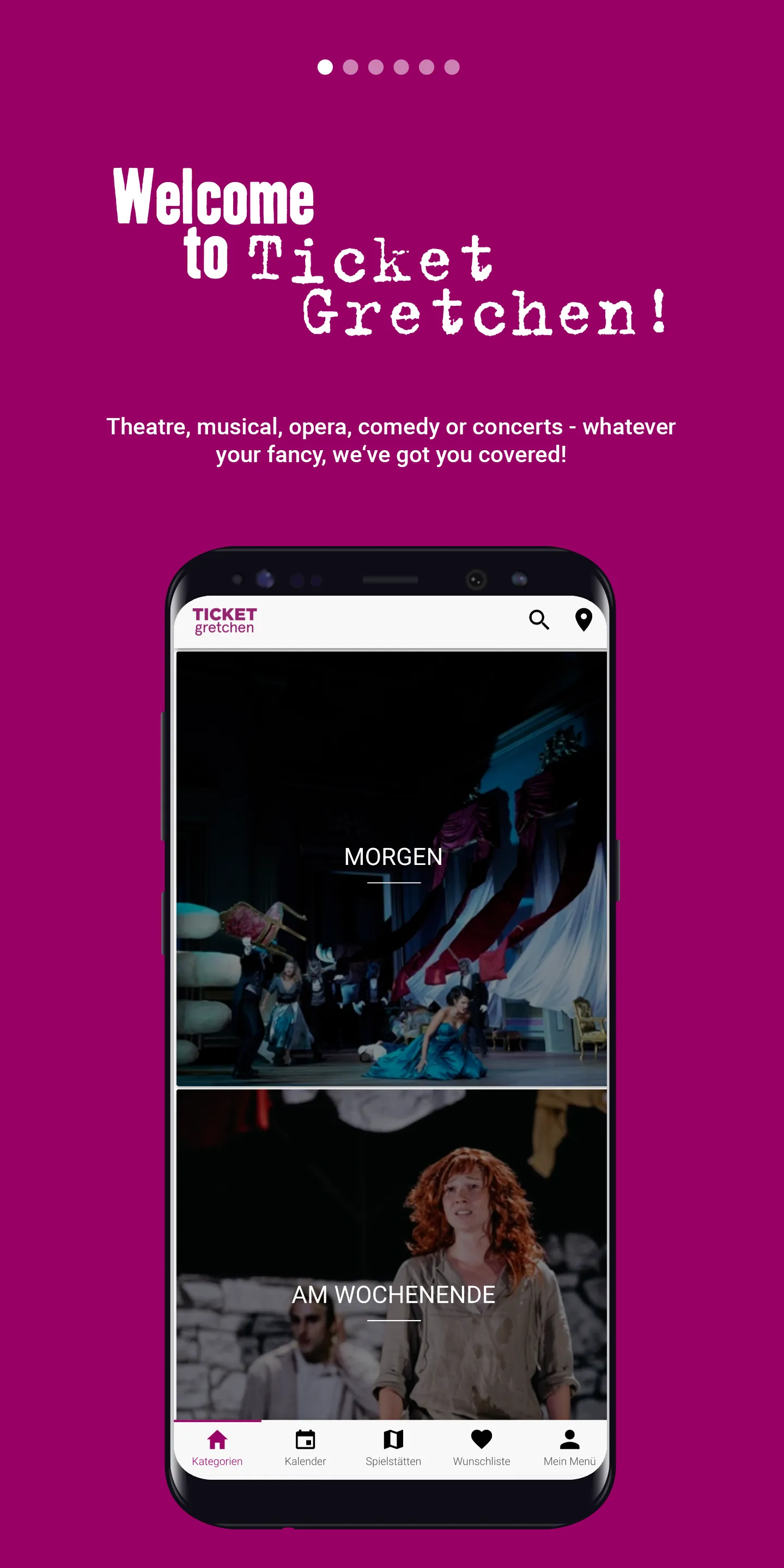 Ticket Gretchen - Event App | Indus Appstore | Screenshot