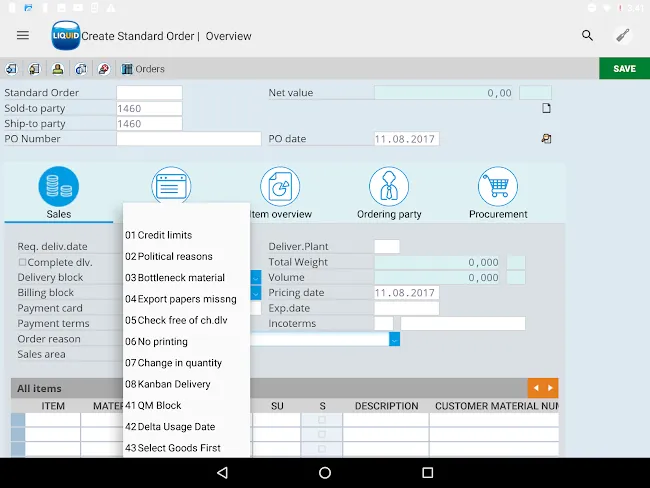 Liquid UI Client for SAP | Indus Appstore | Screenshot