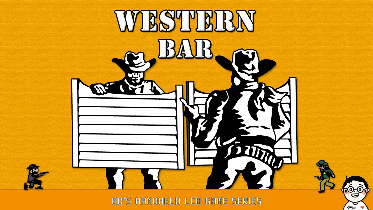 Western Bar(80s Handheld Game) | Indus Appstore | Screenshot