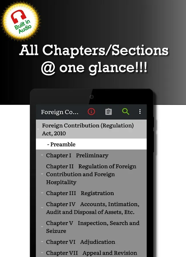 Foreign Contribution Regulation Act 2010 (FCRA) | Indus Appstore | Screenshot