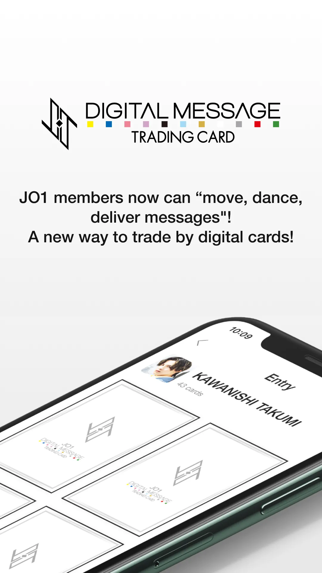 JO1 Digital Trading Card | Indus Appstore | Screenshot