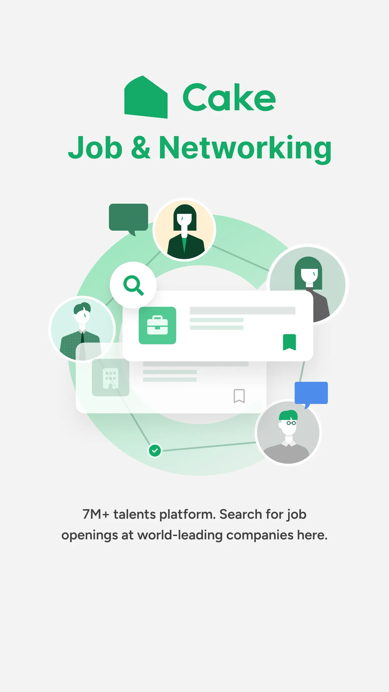 Cake: Job & Networking | Indus Appstore | Screenshot