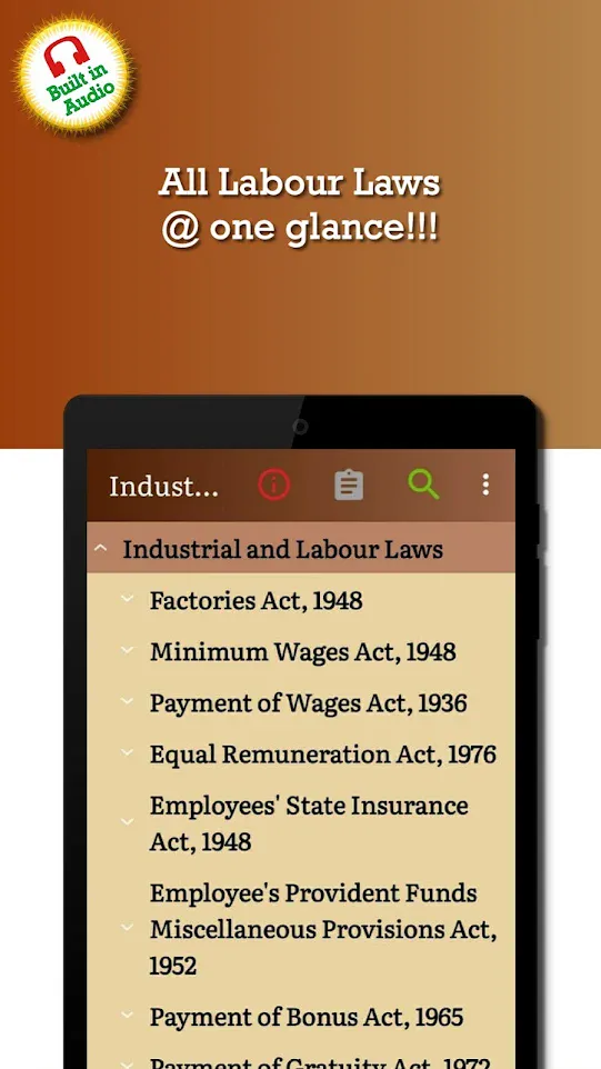 Industrial And Labour Laws | Indus Appstore | Screenshot