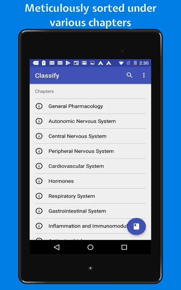 Classify Rx for pharmacology | Indus Appstore | Screenshot