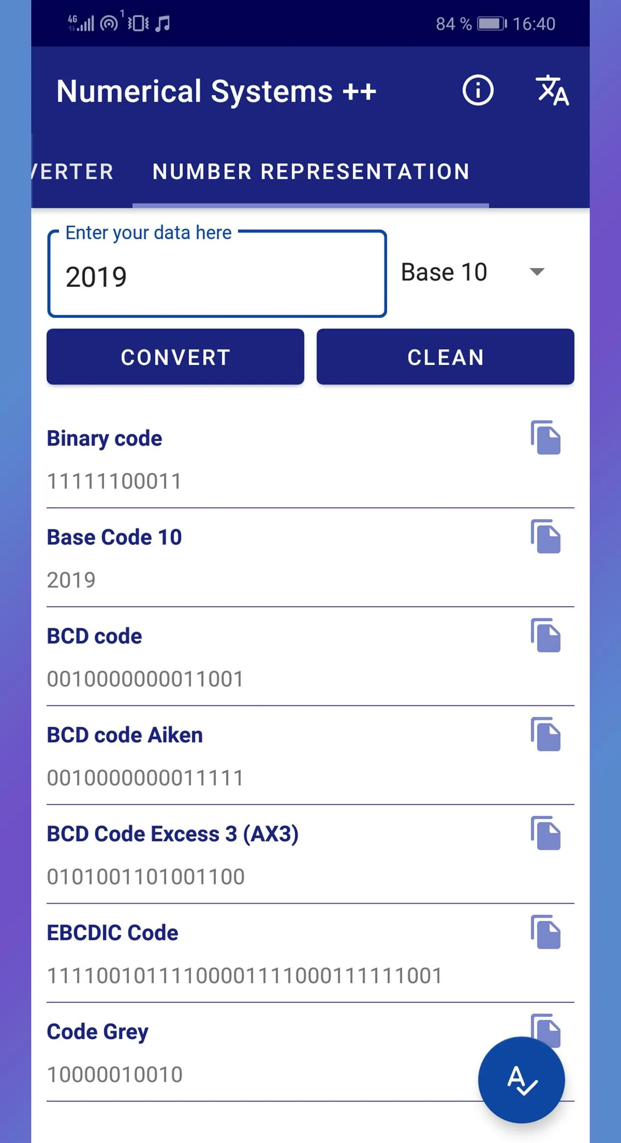 Numerical Systems + ASCII | Indus Appstore | Screenshot