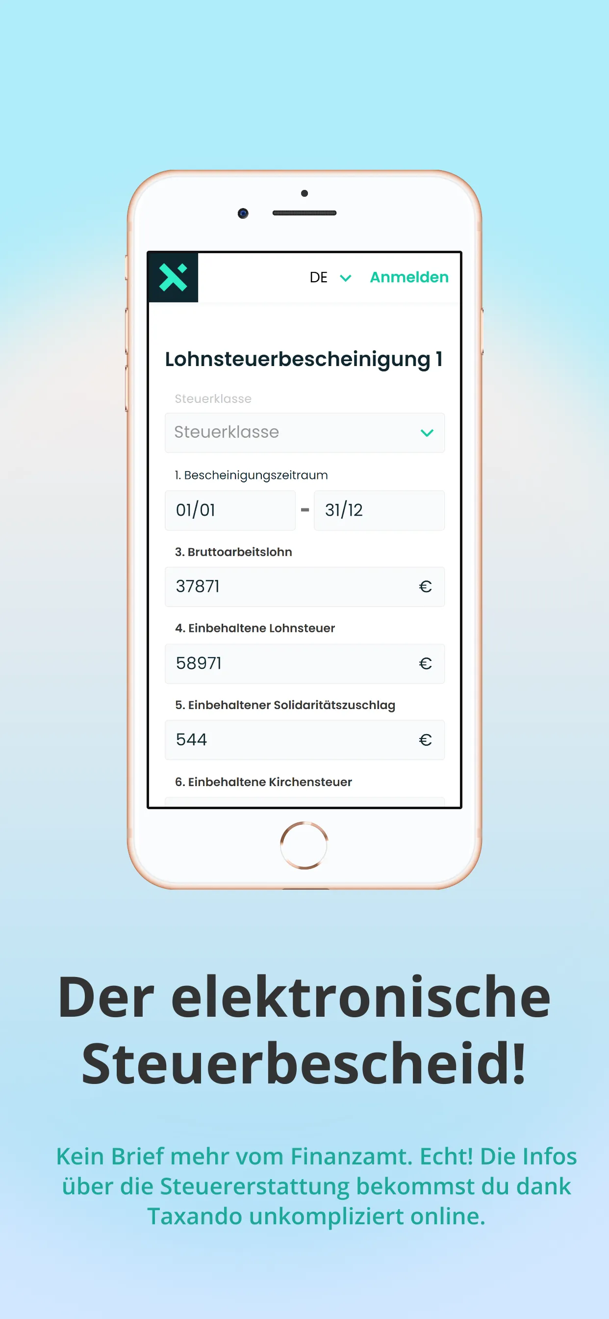 Taxando - German Tax Return | Indus Appstore | Screenshot