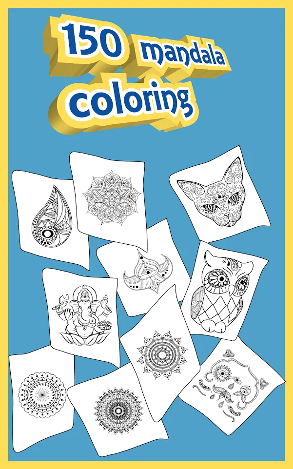 Mandala Coloring Pages | Indus Appstore | Screenshot