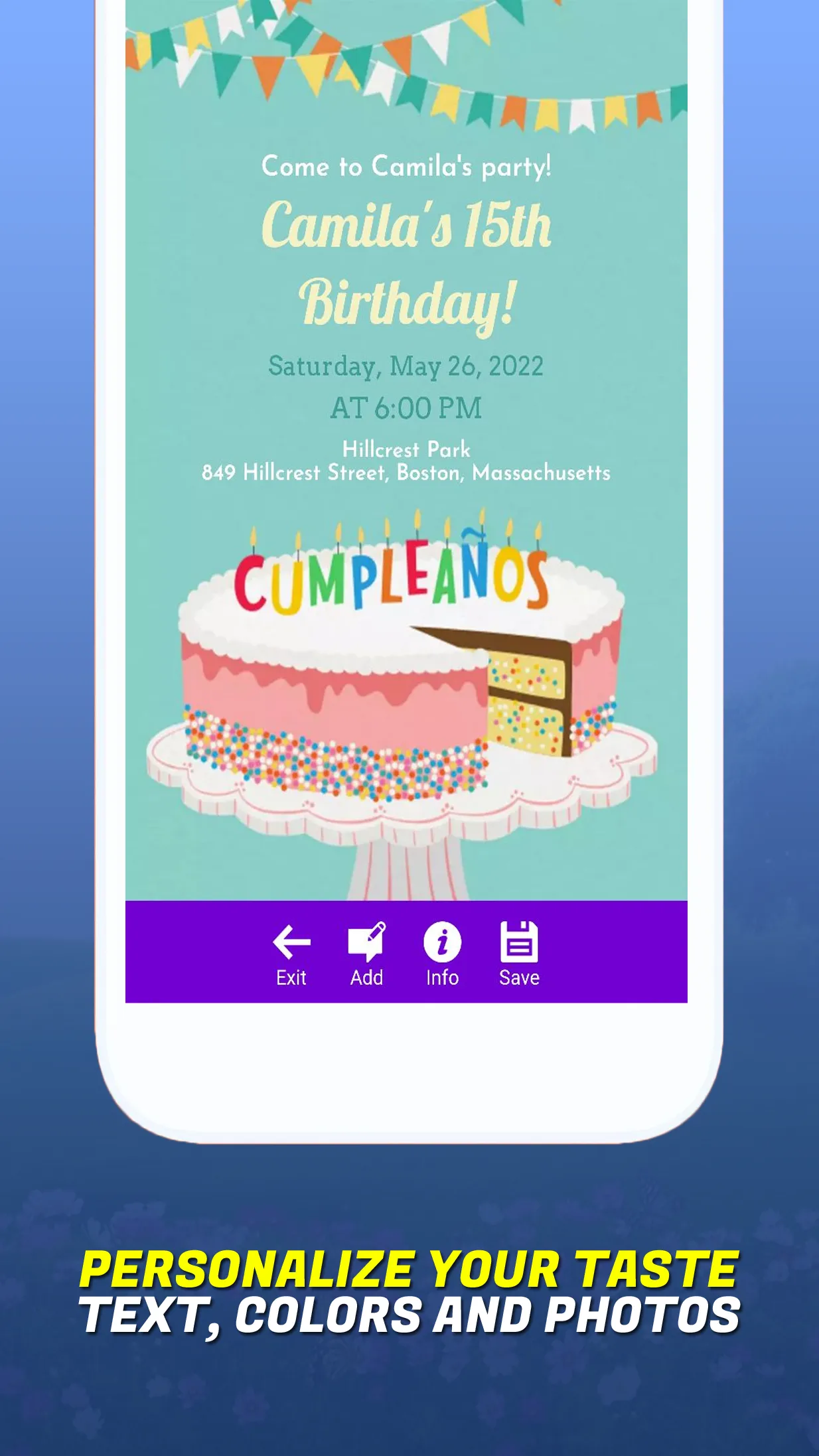 Invitation Maker－Card Creator | Indus Appstore | Screenshot