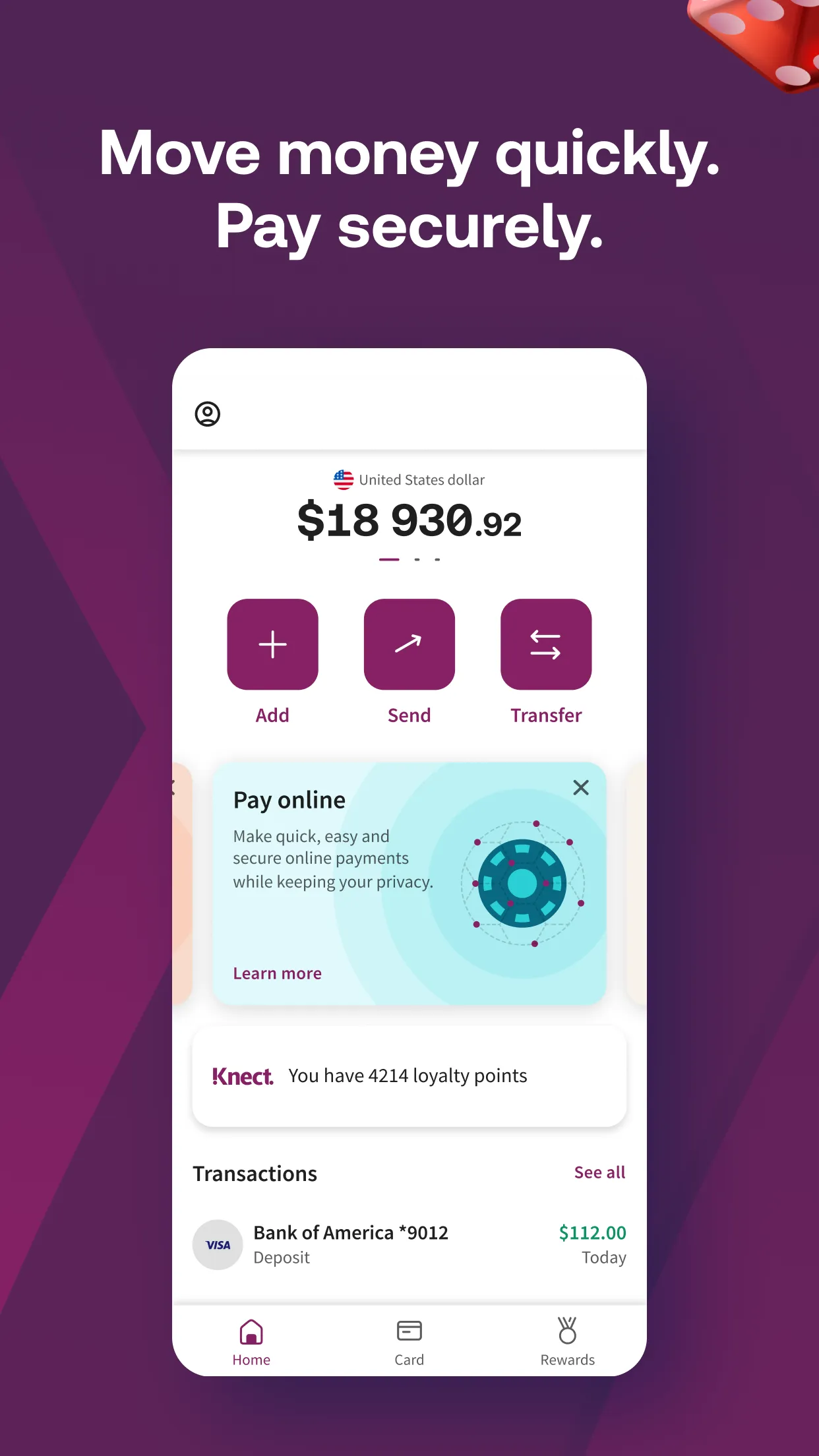 Skrill - Pay & Transfer Money | Indus Appstore | Screenshot