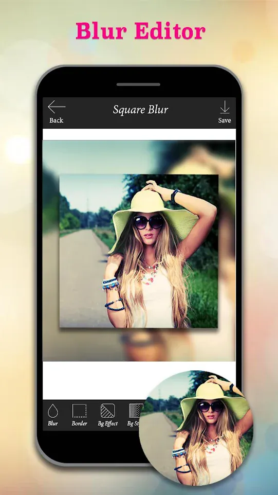 Blur : Blur Photo Editor, Squa | Indus Appstore | Screenshot