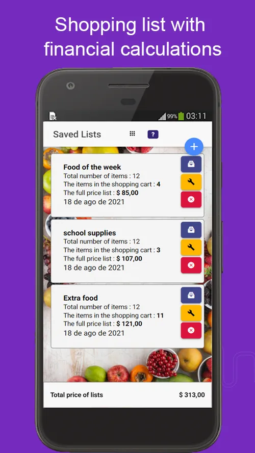 Shopping List Calculate Price | Indus Appstore | Screenshot