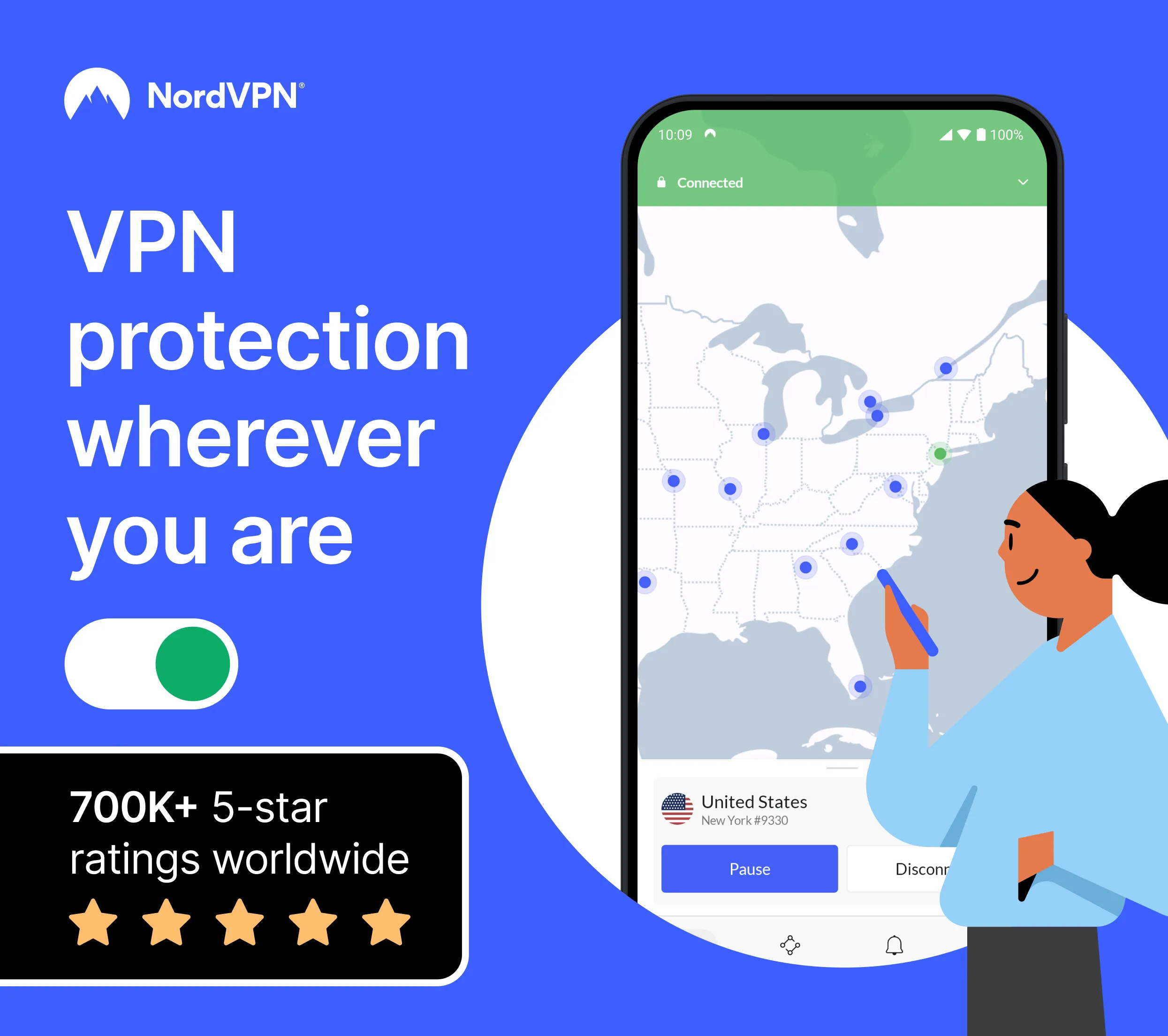 NordVPN – fast VPN for privacy | Indus Appstore | Screenshot