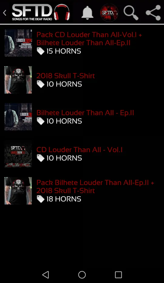 SFTD Rock Metal Radio | Indus Appstore | Screenshot