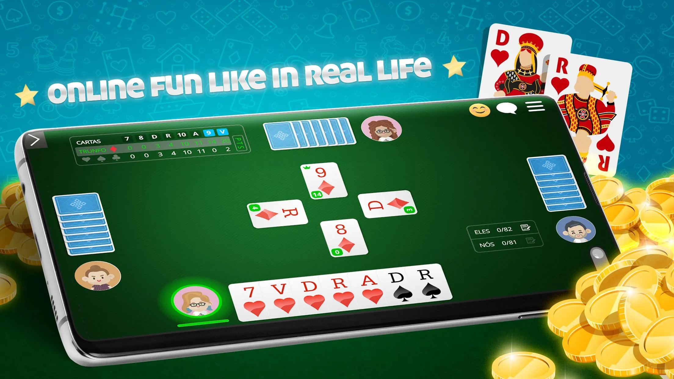 Belote Online - Card Game | Indus Appstore | Screenshot