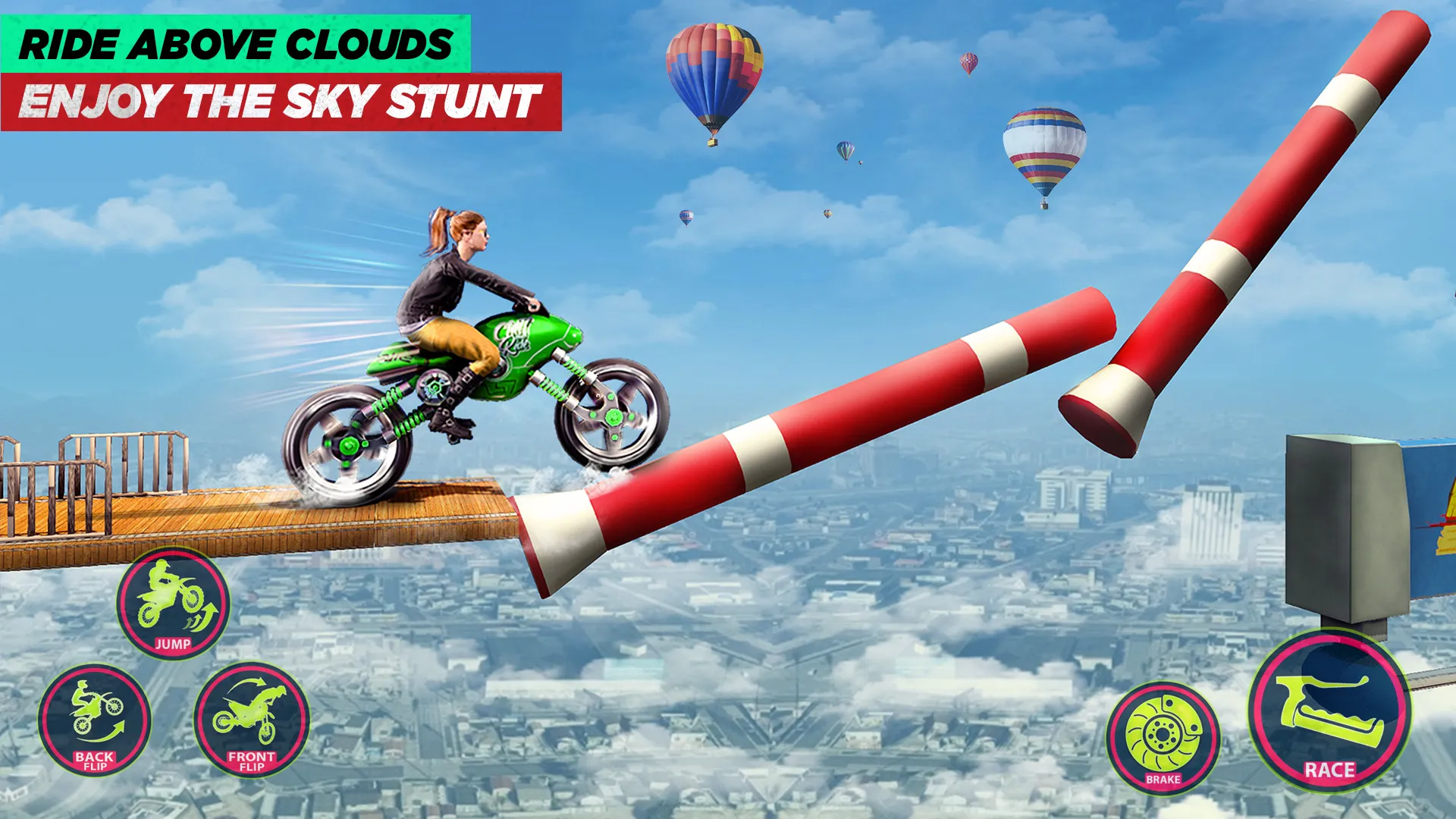 Bike Stunt 3D: Motorcycle Game | Indus Appstore | Screenshot