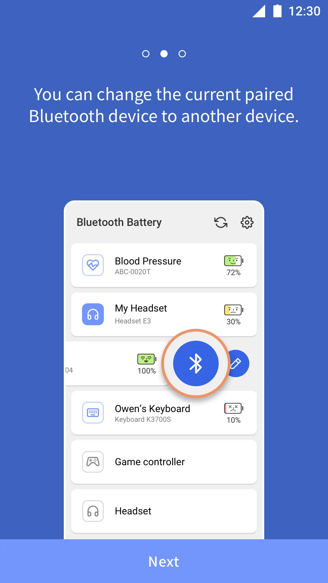 Bluetooth Battery | Indus Appstore | Screenshot