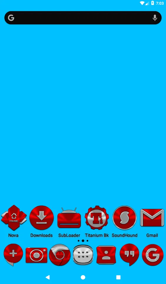 Red Icon Pack | Indus Appstore | Screenshot