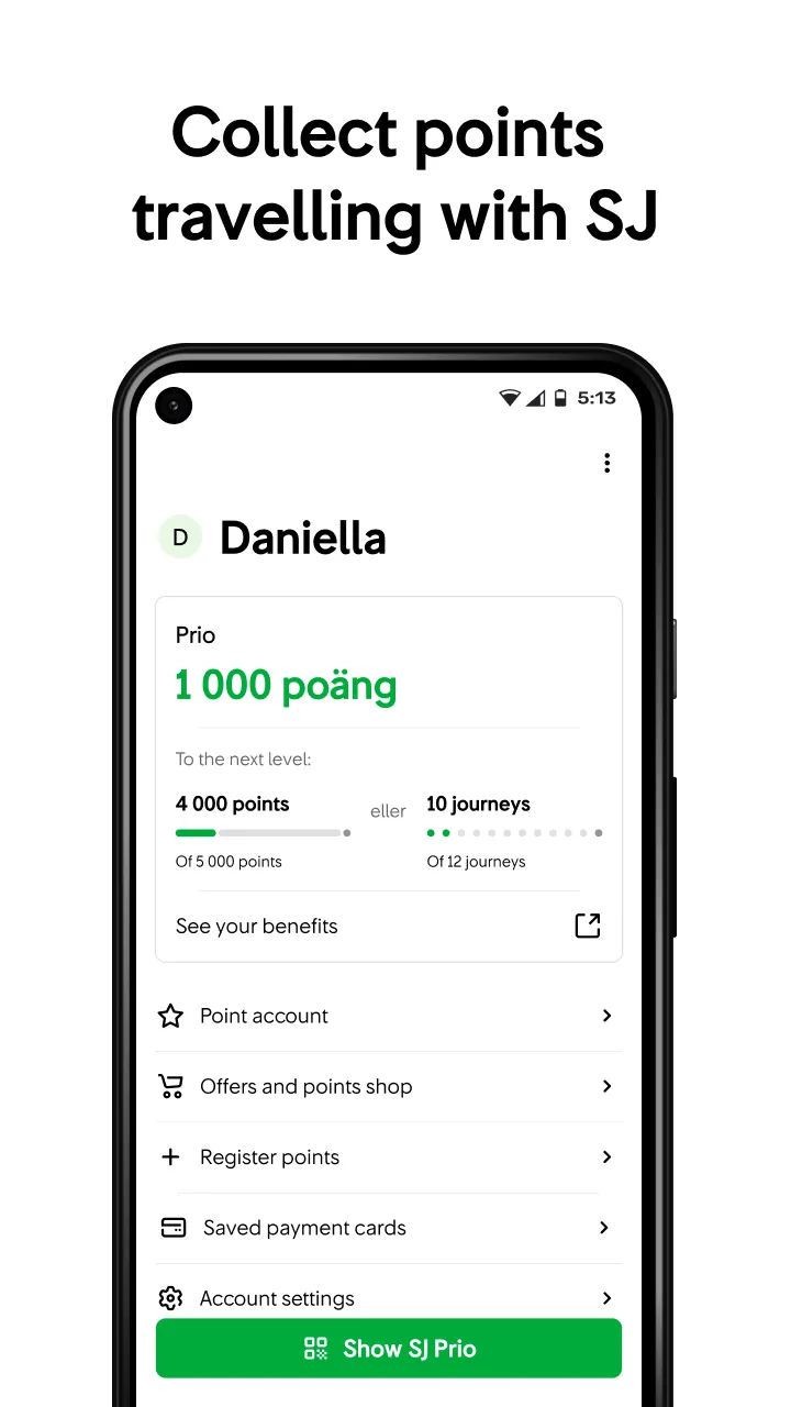 SJ - Trains in Sweden | Indus Appstore | Screenshot