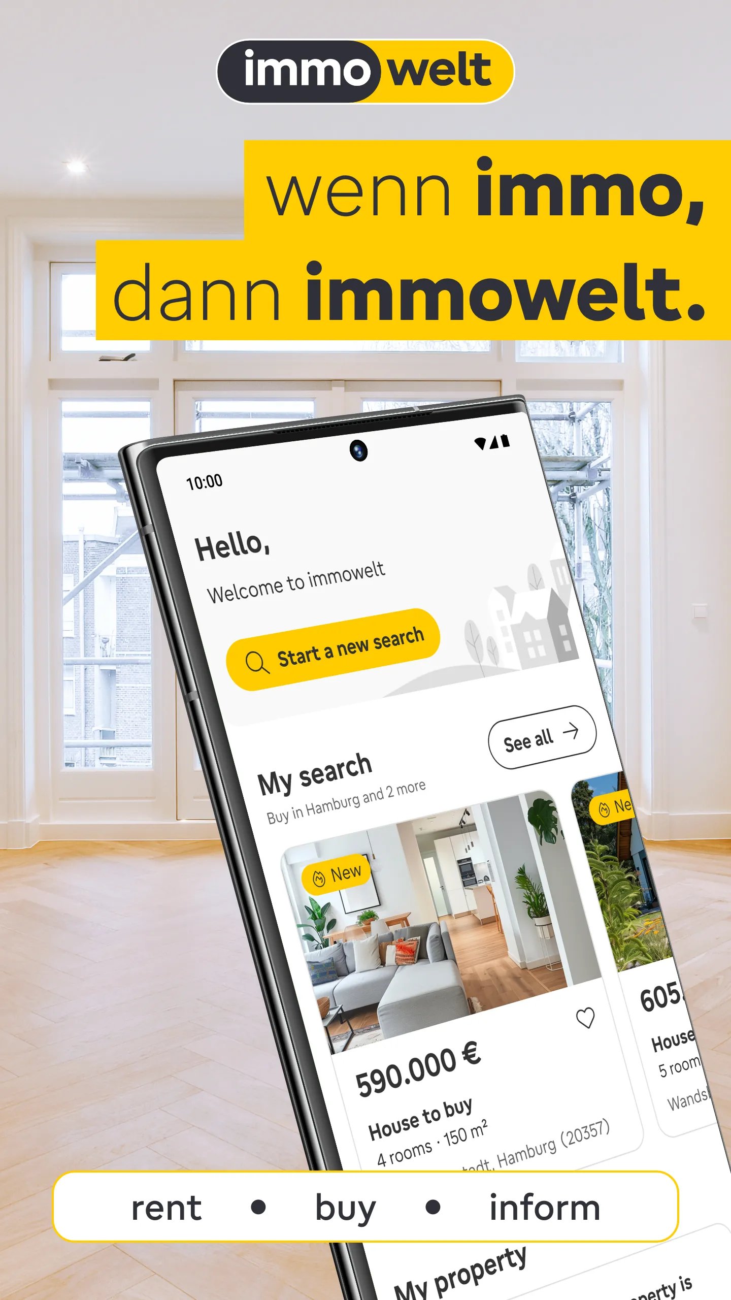 immowelt – Real Estate | Indus Appstore | Screenshot