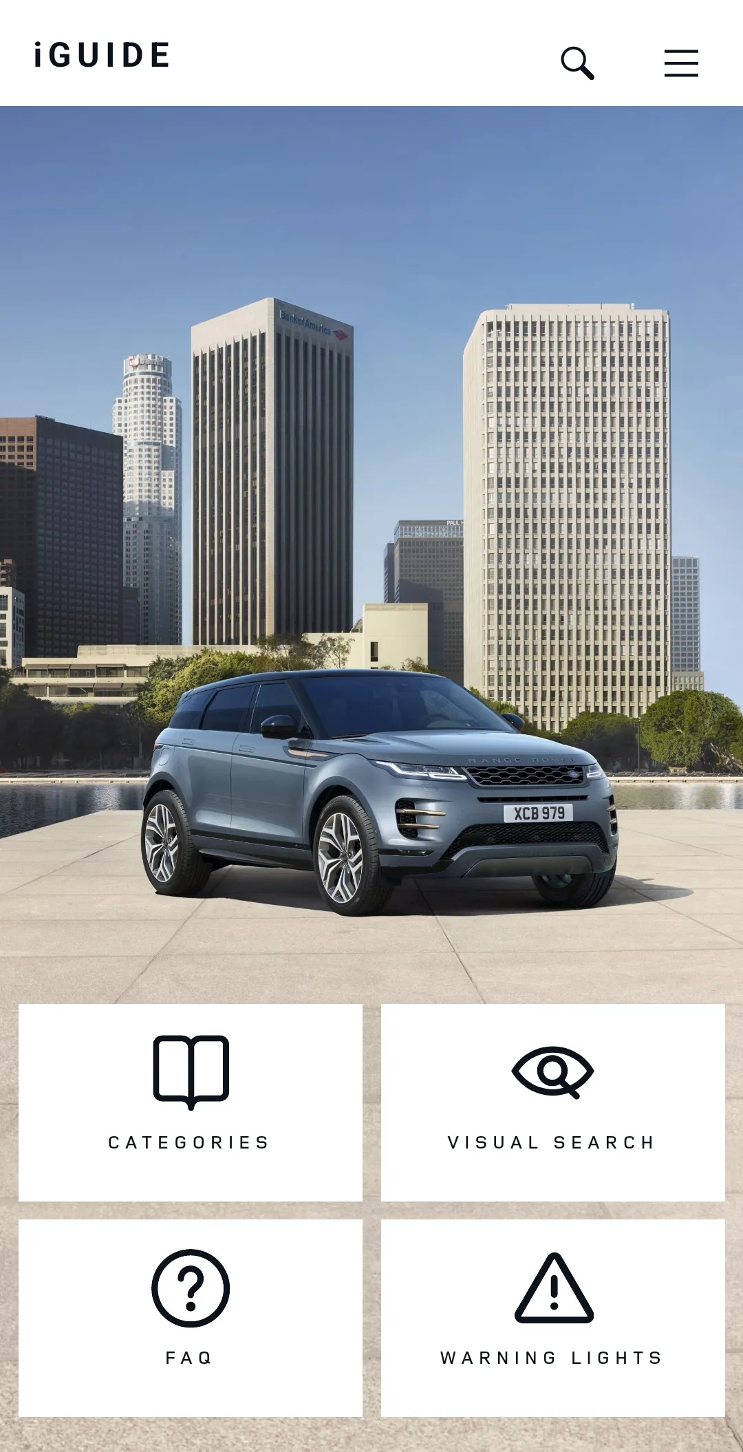 Land Rover iGuide | Indus Appstore | Screenshot