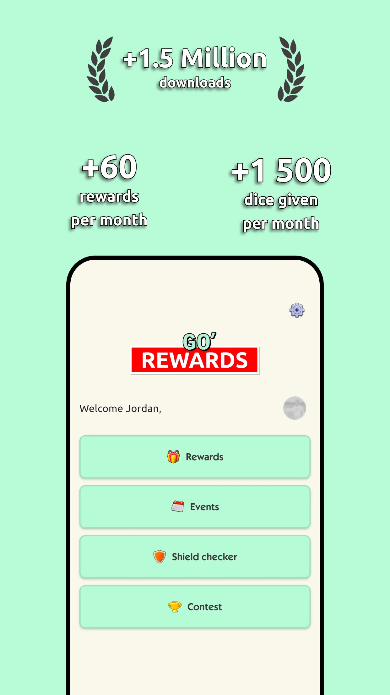 Go'Rewards - Dice & Events | Indus Appstore | Screenshot